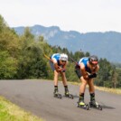 Erfolgreicher Sommer für zwei Nachwuchsathleten: Jesse Paeaekkoenen (FIN), Tristan Sommerfeldt (GER), (l-r)