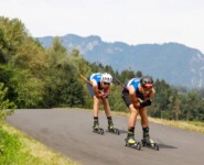 Erfolgreicher Sommer für zwei Nachwuchsathleten: Jesse Paeaekkoenen (FIN), Tristan Sommerfeldt (GER), (l-r)