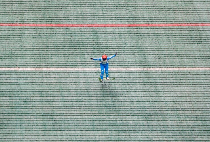 Deutscher Meister in der Nordischen Kombination 2023 Einzelwettbewerb: Julian Schmid (GER)