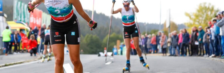 Nathalie Armbruster (GER), Maria Gerboth (GER), (l-r)