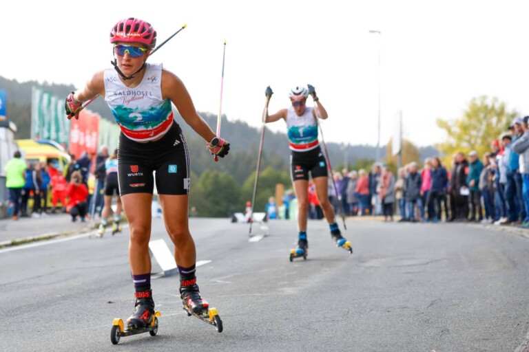 Nathalie Armbruster (GER), Maria Gerboth (GER), (l-r)