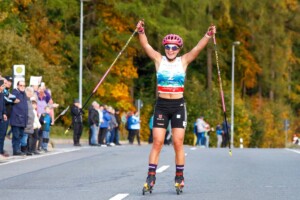 Deutsche Meisterin in der Nordischen Kombination 2023 Einzelwettbewerb: Nathalie Armbruster (GER)