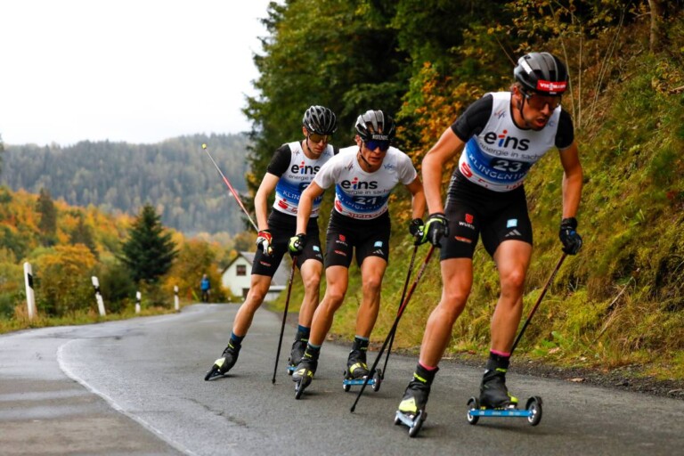 David Mach (GER), Johannes Rydzek (GER), (l-r)