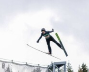 Timo Tritschler (GER) kämpft mit den Bedingungen.