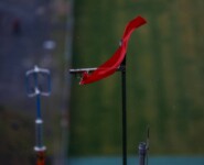 Zu starke Windböen bedeuteten das Aus für den Wettkampf der Herren im Teamsprint.