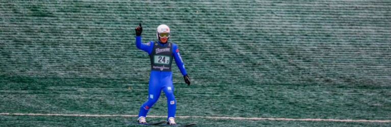 So wie Manuel Faisst (GER) konnten sich beim Springen der Herren nicht viele freuen.