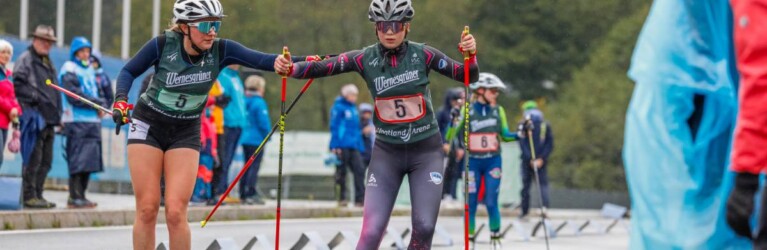 Amelie Steiner (GER), Kathrin Mark (GER) (l-r) beim Wechsel