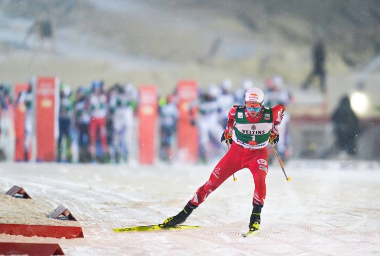 Johannes Lamparter (AUT) beim Start