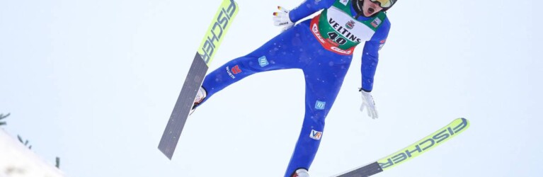 Tristan Sommerfeldt (GER) kam bei seinem Sprung nicht gut zurecht.