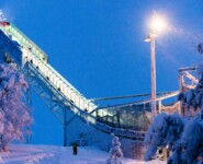 Die Großschanze von Ruka gilt als nicht einfach, ist aber dennoch bei vielen Athleten sehr beliebt.