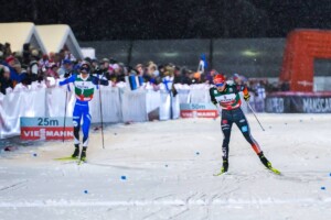 Kristjan Ilves (EST) zieht den Kürzeren gegen Julian Schmid (GER) (l-r).