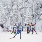 Stephen Schumann (USA) lief ein starkes Rennen und führte das Feld streckenweise an.