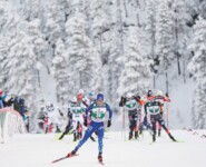 Stephen Schumann (USA) lief ein starkes Rennen und führte das Feld streckenweise an.