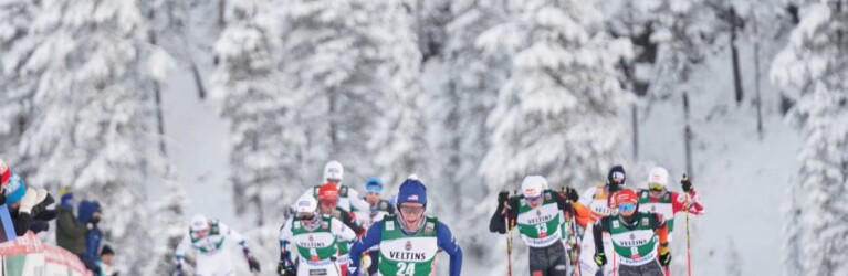 Stephen Schumann (USA) lief ein starkes Rennen und führte das Feld streckenweise an.