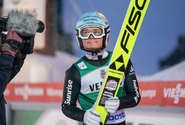 Pascal Mueller (SUI) fährt mit Weltcuppunkten im Gepäck nach Hause.