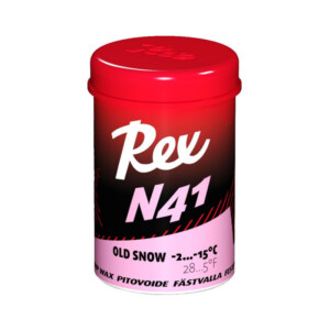 Rex Grip Wax N41 Pink Old Snow""