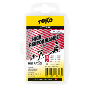 Toko High Performance Race Wax 40g FLUOR - red
