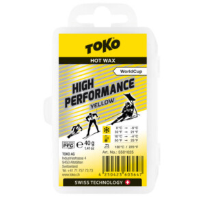 Toko High Performance Race Wax 40g FLUOR - yellow