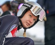 Svenja Wuerth (GER) erzielte den weitesten Sprung des Tages.
