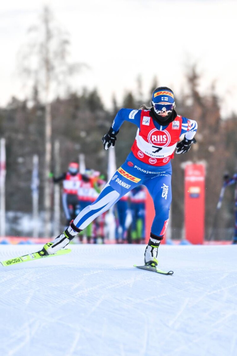 Minja Korhonen (FIN) erzielte ihr bislang bestes Karriereergebnis.