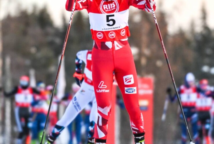 Lisa Hirner (AUT) war zufrieden mit ihrem Rennen.