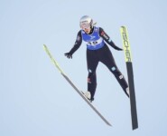 Svenja Wuerth (GER) sprang auf den dritten Zwischenrang.