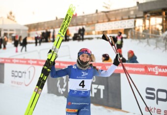 Minja Korhonen (FIN) gewann in Lillehammer (NOR) beide COC-Wettbewerbe.