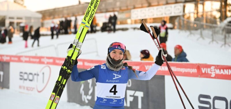 Minja Korhonen (FIN) gewann in Lillehammer (NOR) beide COC-Wettbewerbe.