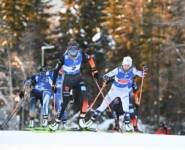 Svenja Wuerth (GER) noch vor Ida Marie Hagen (NOR), (l-r)