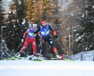 Lisa Hirner (AUT) im Duell mit Jenny Nowak (GER)