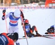 Völlig erledigt: Nathalie Armbruster (GER)