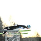 Jens Luraas Oftebro (NOR) bei seinem Sprung in Lillehammer