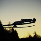 Johannes Lamparter (AUT) fliegt auf Platz zwei.