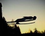 Johannes Lamparter (AUT) fliegt auf Platz zwei.