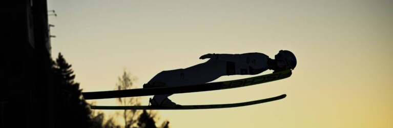 Johannes Lamparter (AUT) fliegt auf Platz zwei.