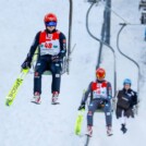 Julian Schmid (GER) auf dem Weg nach oben.