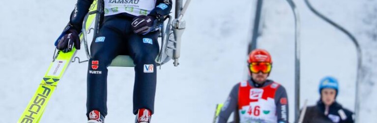 Julian Schmid (GER) auf dem Weg nach oben.