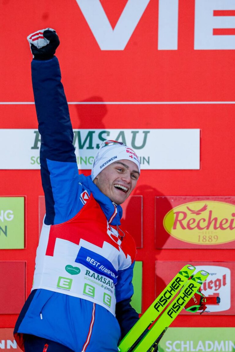 Sieg Nummer zwei in nicht einmal 24 Stunden für Johannes Lamparter (AUT)