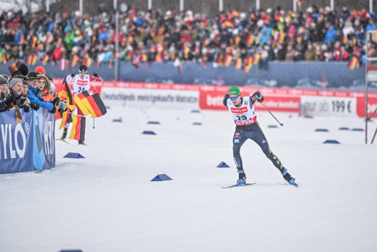 Wendelin Thannheimer bei seinem Heimweltcup 2023