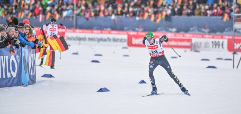 Wendelin Thannheimer bei seinem Heimweltcup 2023