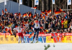 Jenny Nowak (GER) vor den begeisterten Zuschauern im letzten Jahr