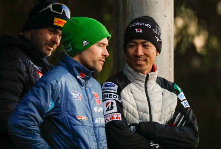 Fabian Riessle (GER), Akito Watabe (JPN), (l-r)