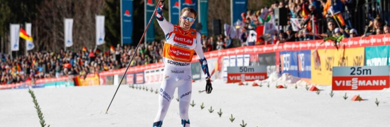 Jarl Magnus Riiber (NOR) gewinnt in Schonach.