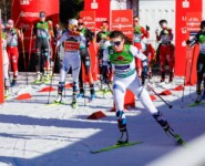 Mari Leinan Lund (NOR) beim Start
