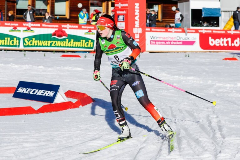 Anne Haeckel (GER) zeigte eine starke Leistung.