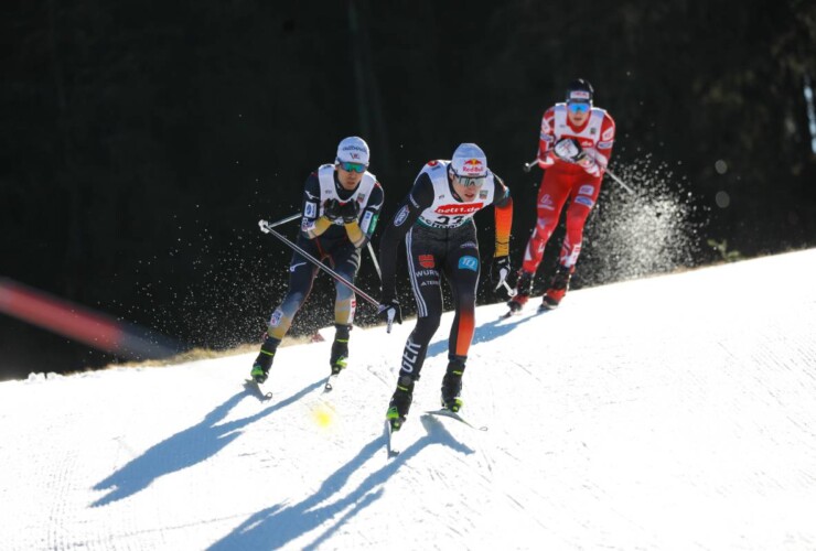 Akito Watabe (JPN), Vinzenz Geiger (GER), (l-r)