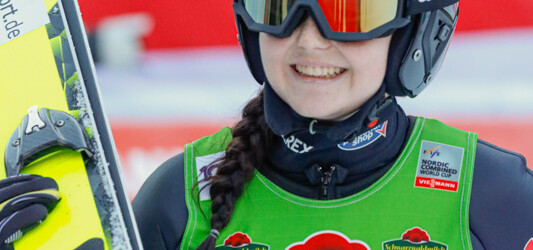 Anne Haeckel (GER) präsentierte sich erneut stark.