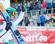 Fabian Riessle (GER) verabschiedet sich in seiner Heimat vom Weltcup.
