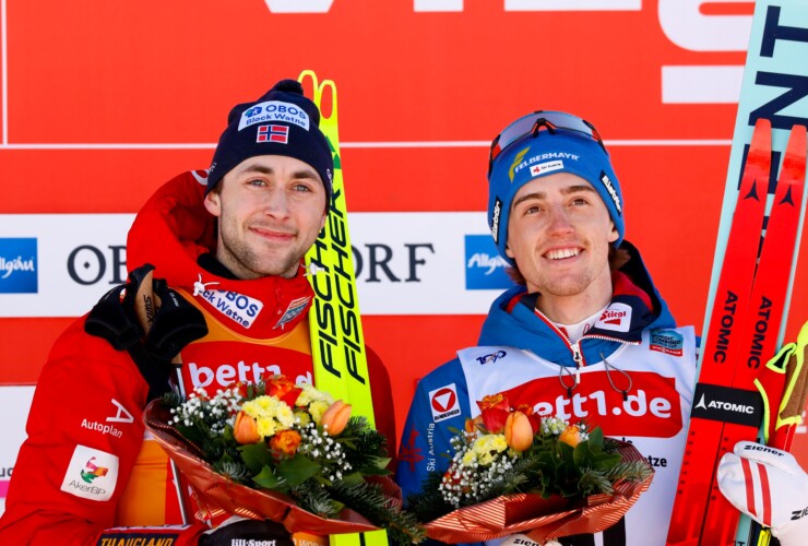 Jarl Magnus Riiber (NOR), Stefan Rettenegger (AUT)