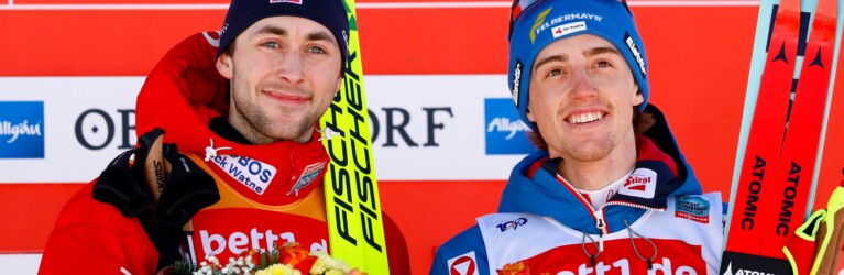 Jarl Magnus Riiber (NOR), Stefan Rettenegger (AUT)